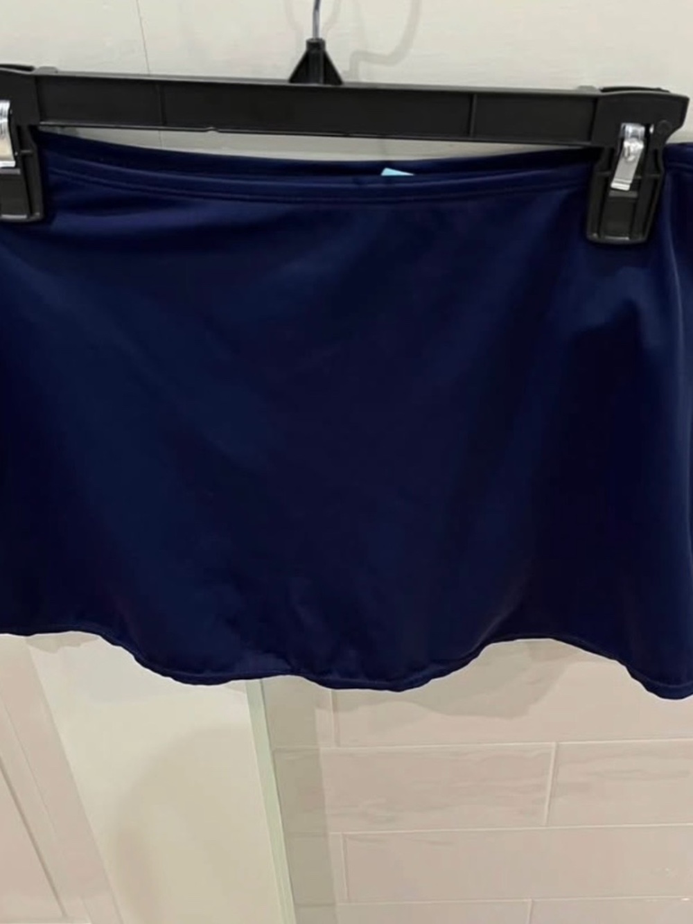 Kim Rogers navy swim skirt size medium